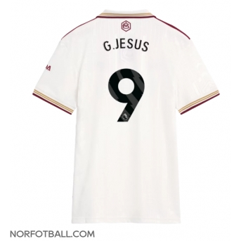 Billige Fotballdrakt Arsenal Gabriel Jesus #9 Replika Tredjedrakt Dame 2025-26 Kortermet